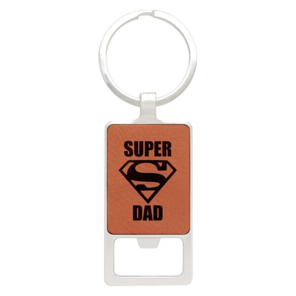 Rawhide Leatherette Keychain – Bottle Opener Thumbnail