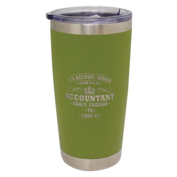 Olive Green Tumbler 590ml Thumbnail
