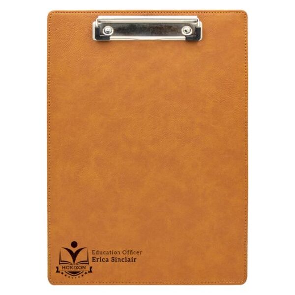 Leatherette Clipboard Rawhide – Double Sided Thumbnail