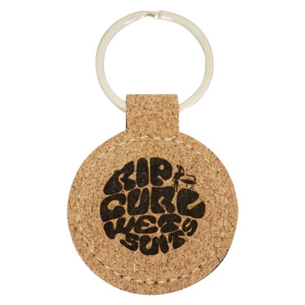 Laserable Cork Keychain Thumbnail