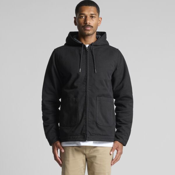 CANVAS HEAVY HOODED JACKET Thumbnail