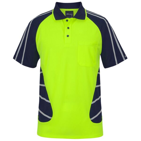 JB'S STREET SPIDER POLO WITH REFLECTIVE STRIPE Thumbnail