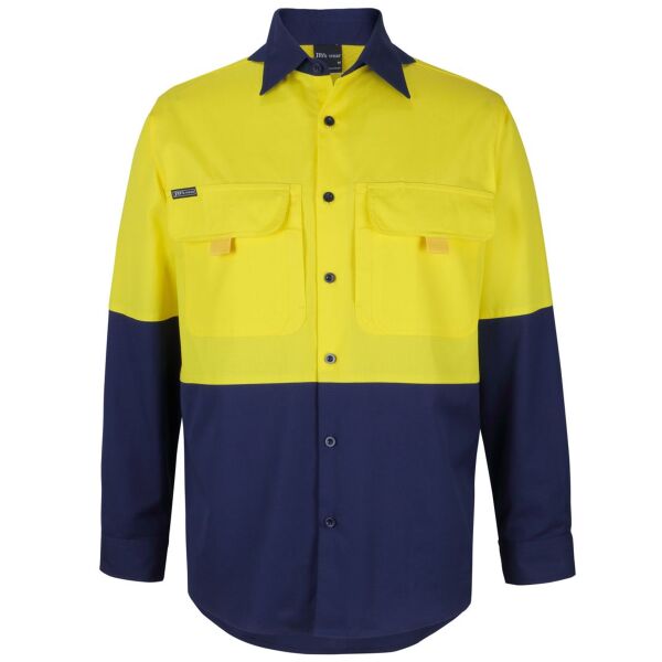 JB's HI VIS RIPSTOP L/S FISHING SHIRT Thumbnail