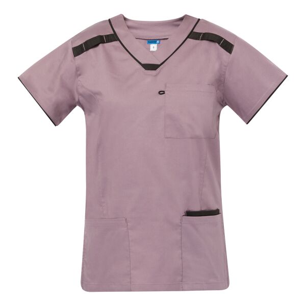 WOMENS STRETCH SCRUB TOP Thumbnail