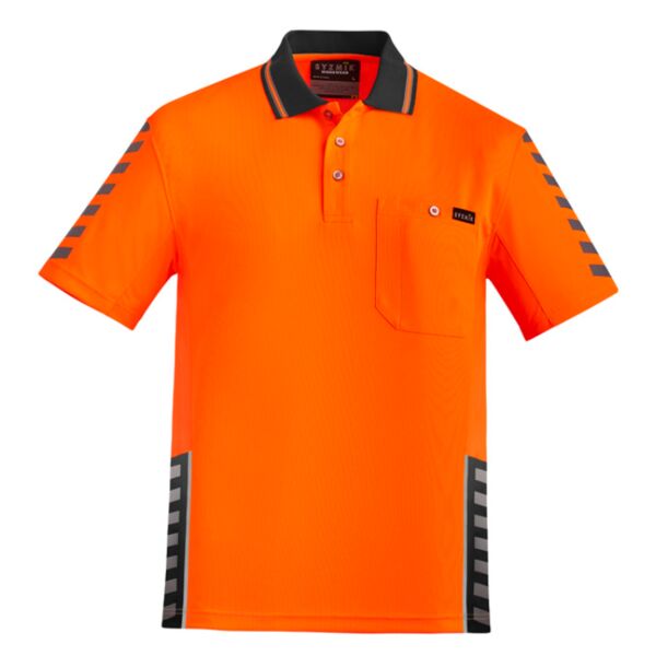 Mens Hi Vis Komodo Short Sleeve Polo Thumbnail