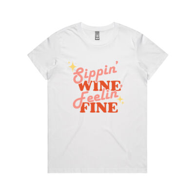 Sippin Wine and Feelin Fine  Thumbnail